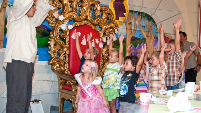 Royal Party in King Arthur's Castle