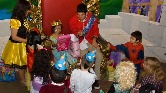 Royal Party in King Arthur's Castle